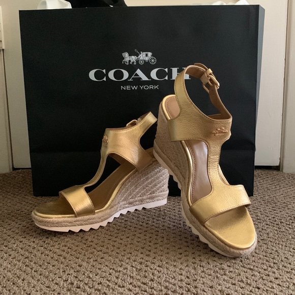 Coach Shoes - Coach Espadrilles NWOB